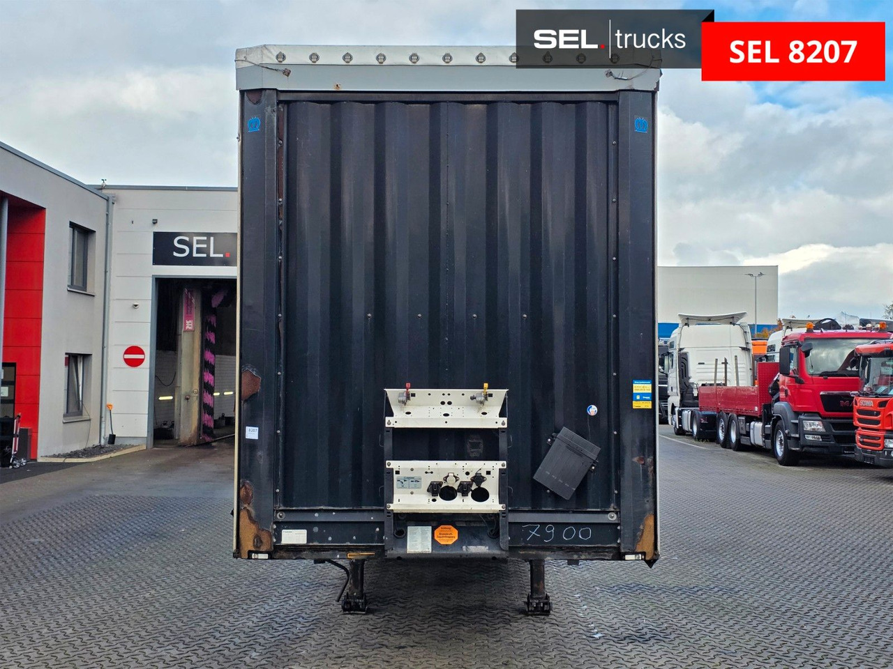 Krone SD / Hubdach / EDSCHA / Liftachse - Semi-trailer dengan terpal samping: gambar 2 Krone SD / Hubdach / EDSCHA / Liftachse - Semi-trailer dengan terpal samping: gambar 2