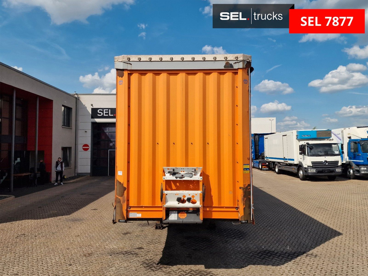 Krone SD / Hubdach / EDSCHA / Mega - Semi-trailer dengan terpal samping: gambar 2 Krone SD / Hubdach / EDSCHA / Mega - Semi-trailer dengan terpal samping: gambar 2