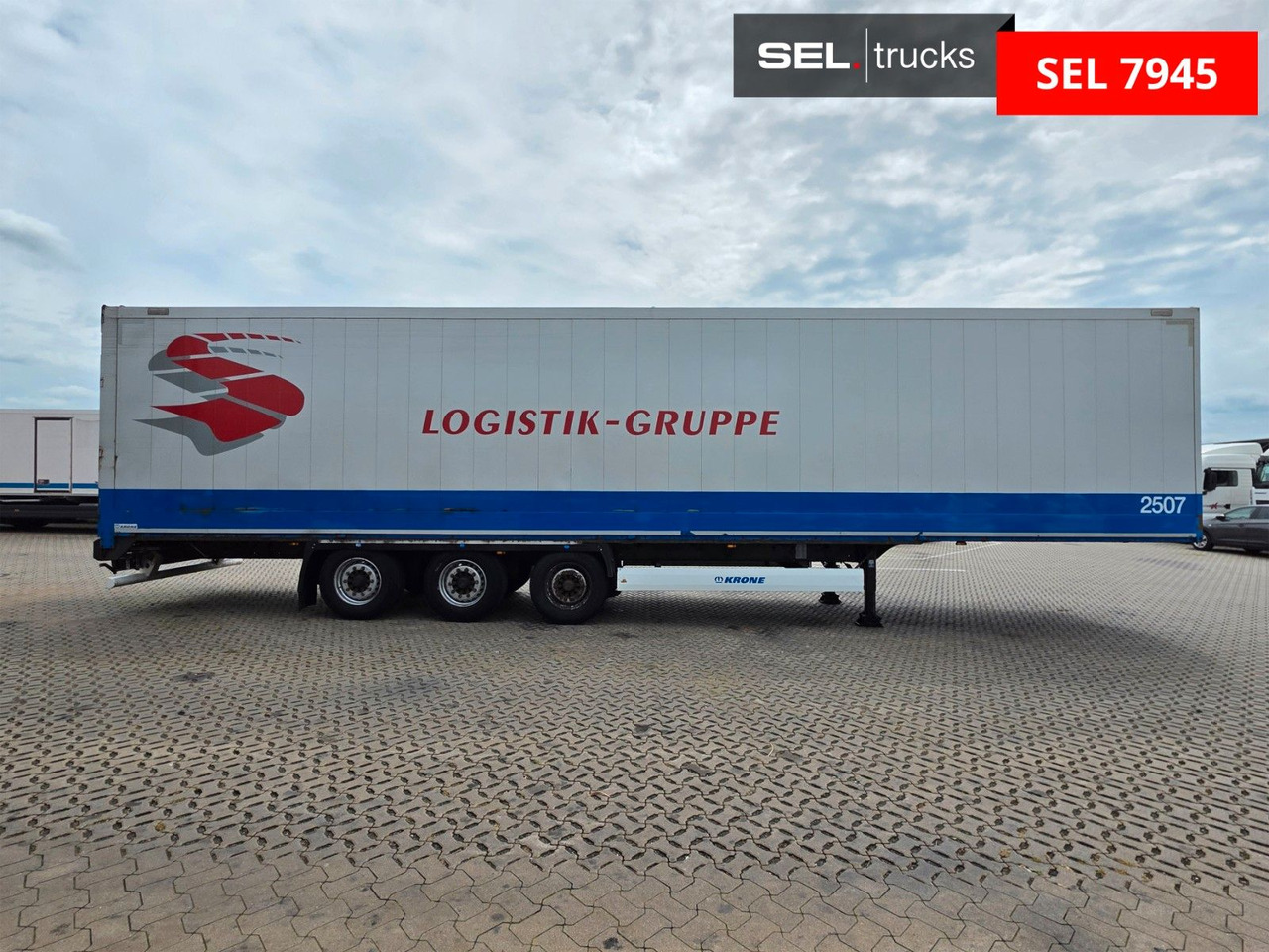 Krone SD / Textil / Liftachse - Semi-trailer kotak tertutup: gambar 4 Krone SD / Textil / Liftachse - Semi-trailer kotak tertutup: gambar 4