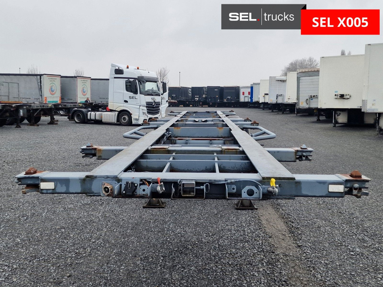 Krone SDC 24 Containerchassie - Semi-trailer pengangkut mobil: gambar 2 Krone SDC 24 Containerchassie - Semi-trailer pengangkut mobil: gambar 2