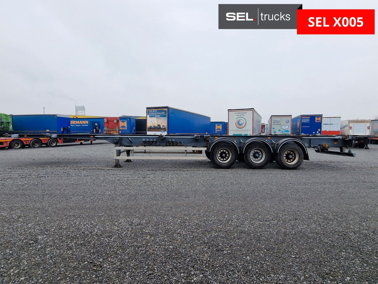 Krone SDC 24 Containerchassie - Semi-trailer pengangkut mobil: gambar 5 Krone SDC 24 Containerchassie - Semi-trailer pengangkut mobil: gambar 5
