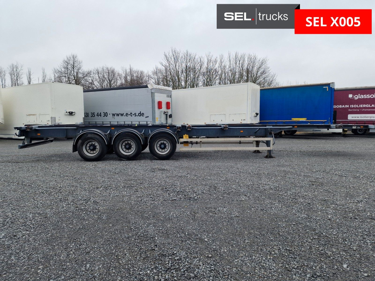 Krone SDC 24 Containerchassie - Semi-trailer pengangkut mobil: gambar 3 Krone SDC 24 Containerchassie - Semi-trailer pengangkut mobil: gambar 3