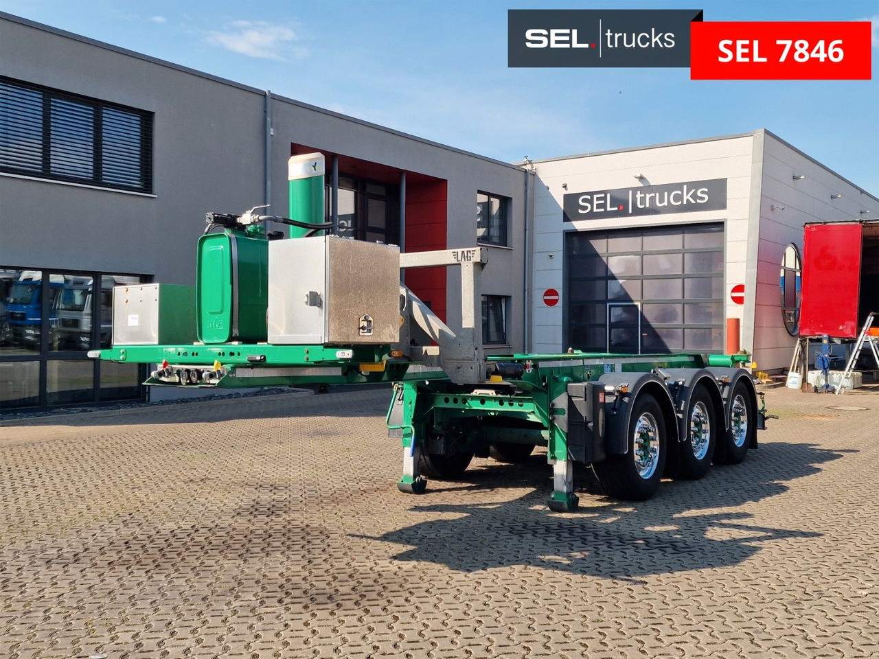 Lag 0-3-CC / Alu-Felgen / Kipper / Liftachse - Semi-trailer pengangkut mobil: gambar 1 Lag 0-3-CC / Alu-Felgen / Kipper / Liftachse - Semi-trailer pengangkut mobil: gambar 1