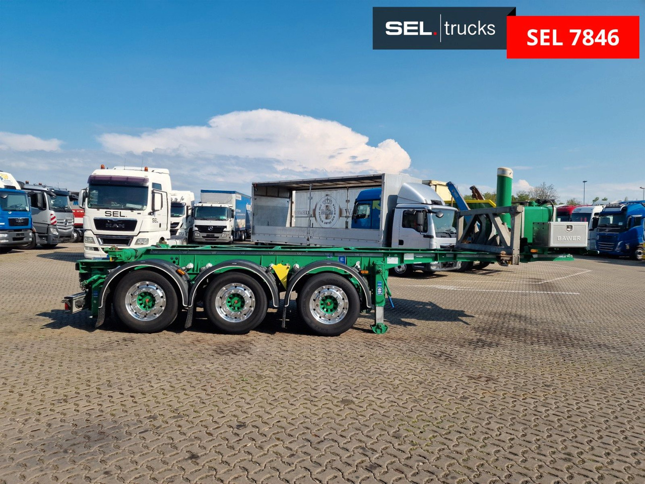 Lag 0-3-CC / Alu-Felgen / Kipper / Liftachse - Semi-trailer pengangkut mobil: gambar 4 Lag 0-3-CC / Alu-Felgen / Kipper / Liftachse - Semi-trailer pengangkut mobil: gambar 4
