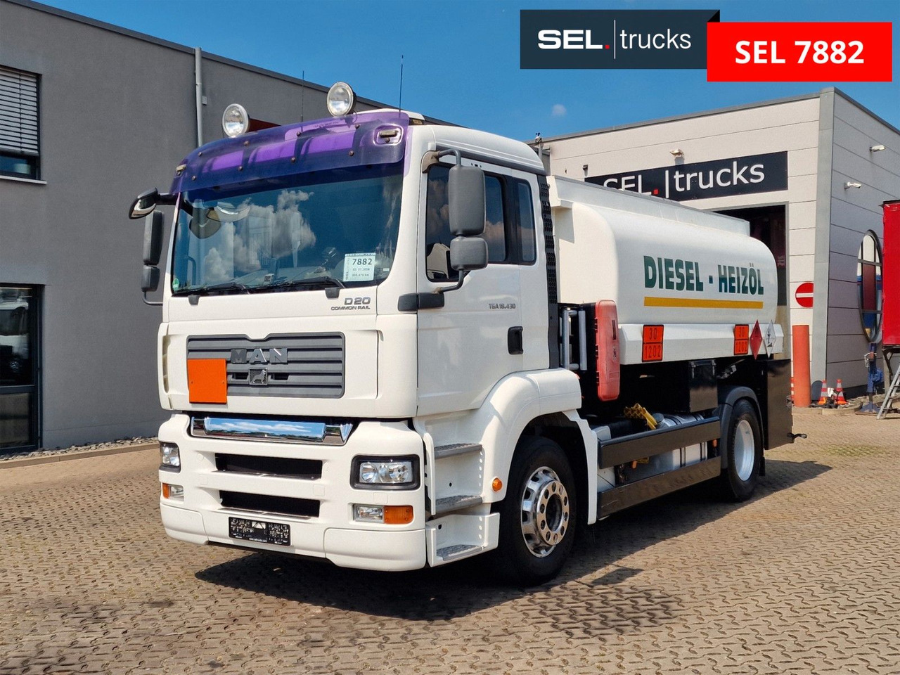 MAN TGA 18.430 4x2 BL / ADR FL, AT / Intarder - Truk tangki: gambar 1 MAN TGA 18.430 4x2 BL / ADR FL, AT / Intarder - Truk tangki: gambar 1