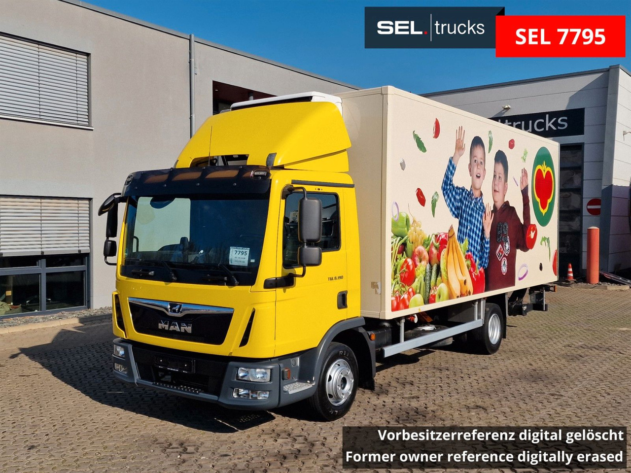 MAN TGL 8:190 4X2 BL / Ladebordwand / Carrier / 6D - Van berpendingin: gambar 1 MAN TGL 8:190 4X2 BL / Ladebordwand / Carrier / 6D - Van berpendingin: gambar 1