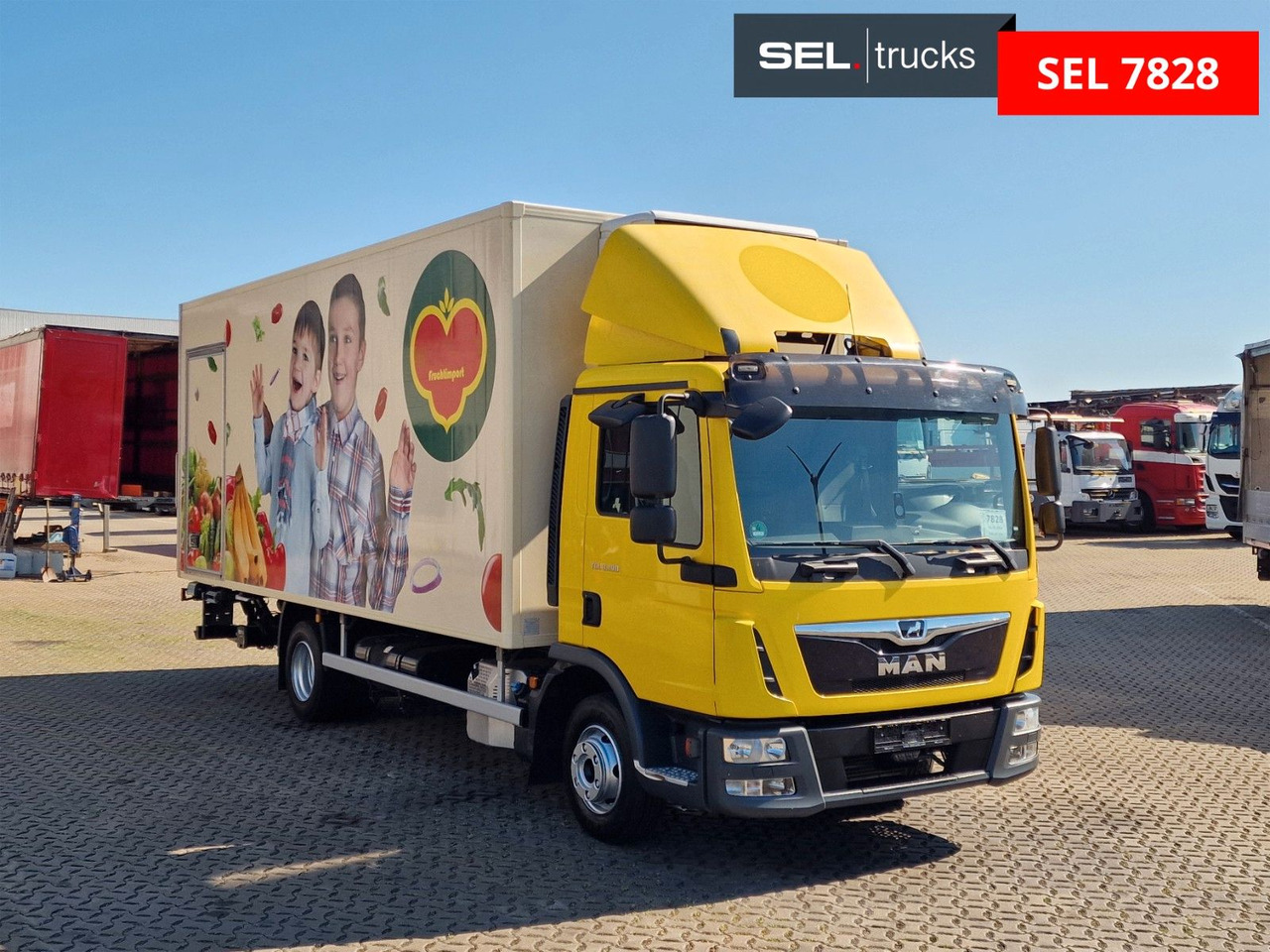 MAN TGL 8.190 4X2 BL / Ladebordwand / Carrier - Van berpendingin: gambar 3 MAN TGL 8.190 4X2 BL / Ladebordwand / Carrier - Van berpendingin: gambar 3