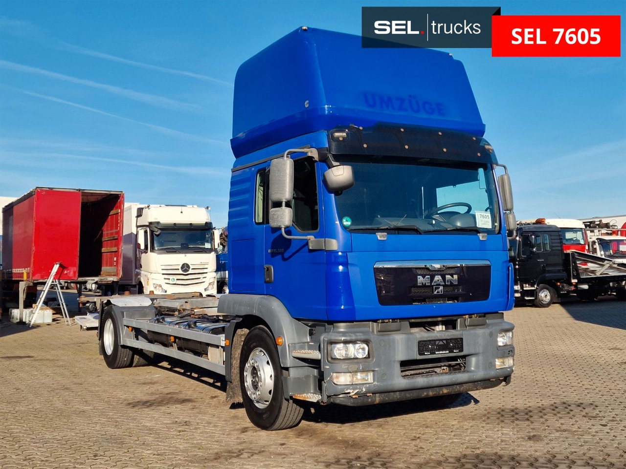 MAN TGM 18.340 4X2 LL / Ladebordwand / 3 Betten - Pengangkut kontainer/ Container truck: gambar 3 MAN TGM 18.340 4X2 LL / Ladebordwand / 3 Betten - Pengangkut kontainer/ Container truck: gambar 3