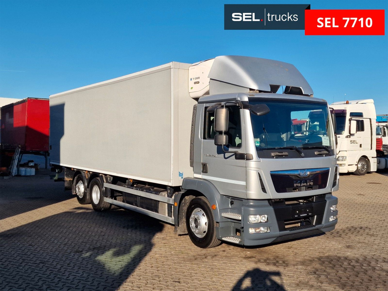 MAN TGM 22.290 6X2-4 LL / Ladebordwand / Thermo King - Truk berpendingin: gambar 3 MAN TGM 22.290 6X2-4 LL / Ladebordwand / Thermo King - Truk berpendingin: gambar 3