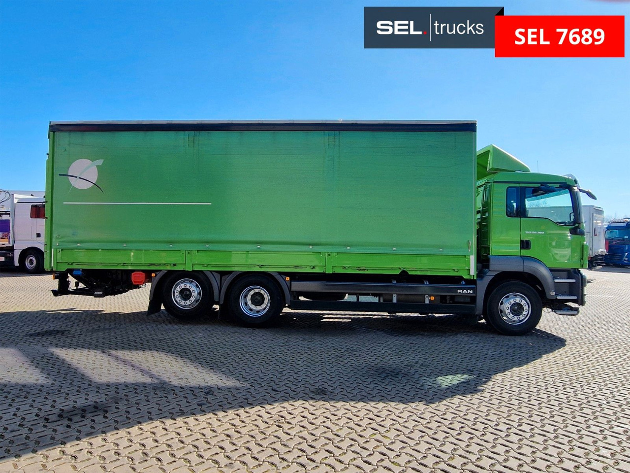 MAN TGS 26.360 6X2-2 BL / Ladebordwand / Aluklappen - Truk dengan terpal samping: gambar 4 MAN TGS 26.360 6X2-2 BL / Ladebordwand / Aluklappen - Truk dengan terpal samping: gambar 4