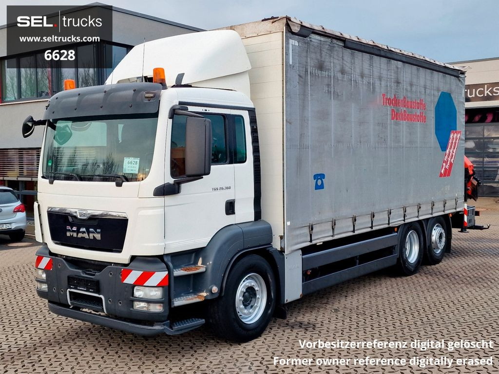 MAN TGS 26.360 / Palfinger PK 22002EH / Lenkachse - Truk derek, Truk dengan terpal samping: gambar 2 MAN TGS 26.360 / Palfinger PK 22002EH / Lenkachse - Truk derek, Truk dengan terpal samping: gambar 2