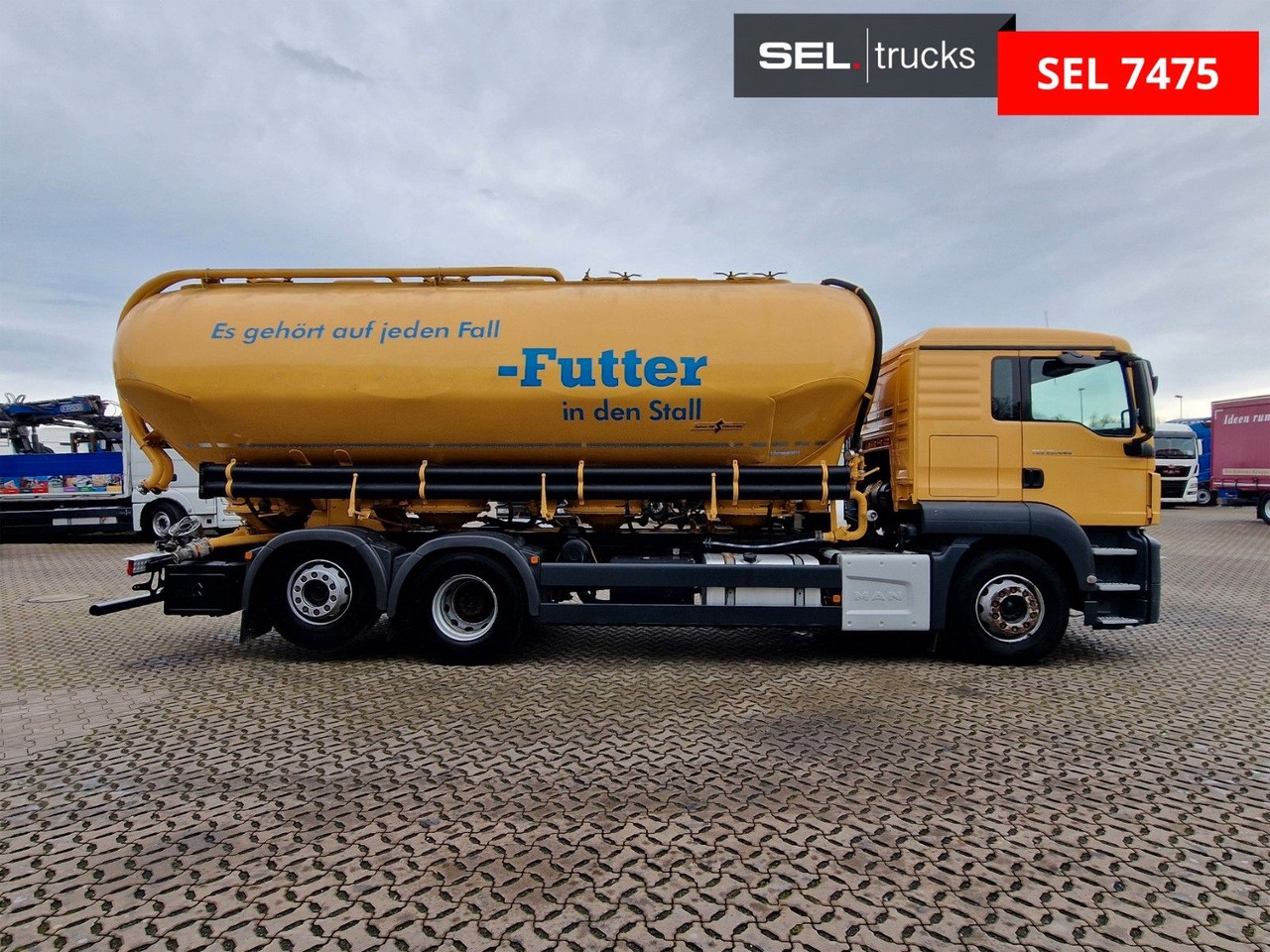 MAN TGS 26.440 6X2-4 LL / SILO / ZF Int. / Spitzer / - Truk tangki: gambar 3 MAN TGS 26.440 6X2-4 LL / SILO / ZF Int. / Spitzer / - Truk tangki: gambar 3