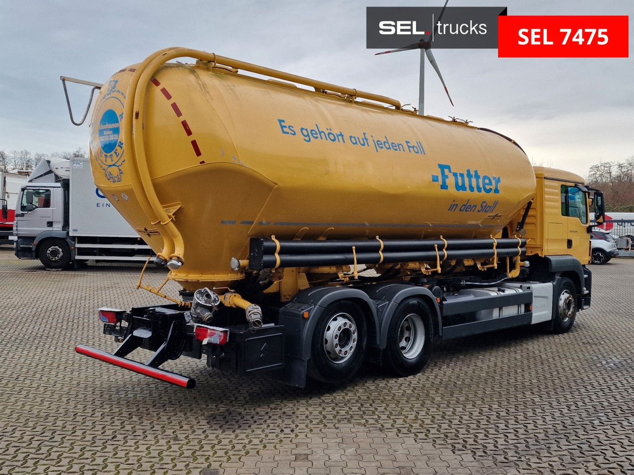 MAN TGS 26.440 6X2-4 LL / SILO / ZF Int. / Spitzer / - Truk tangki: gambar 4 MAN TGS 26.440 6X2-4 LL / SILO / ZF Int. / Spitzer / - Truk tangki: gambar 4