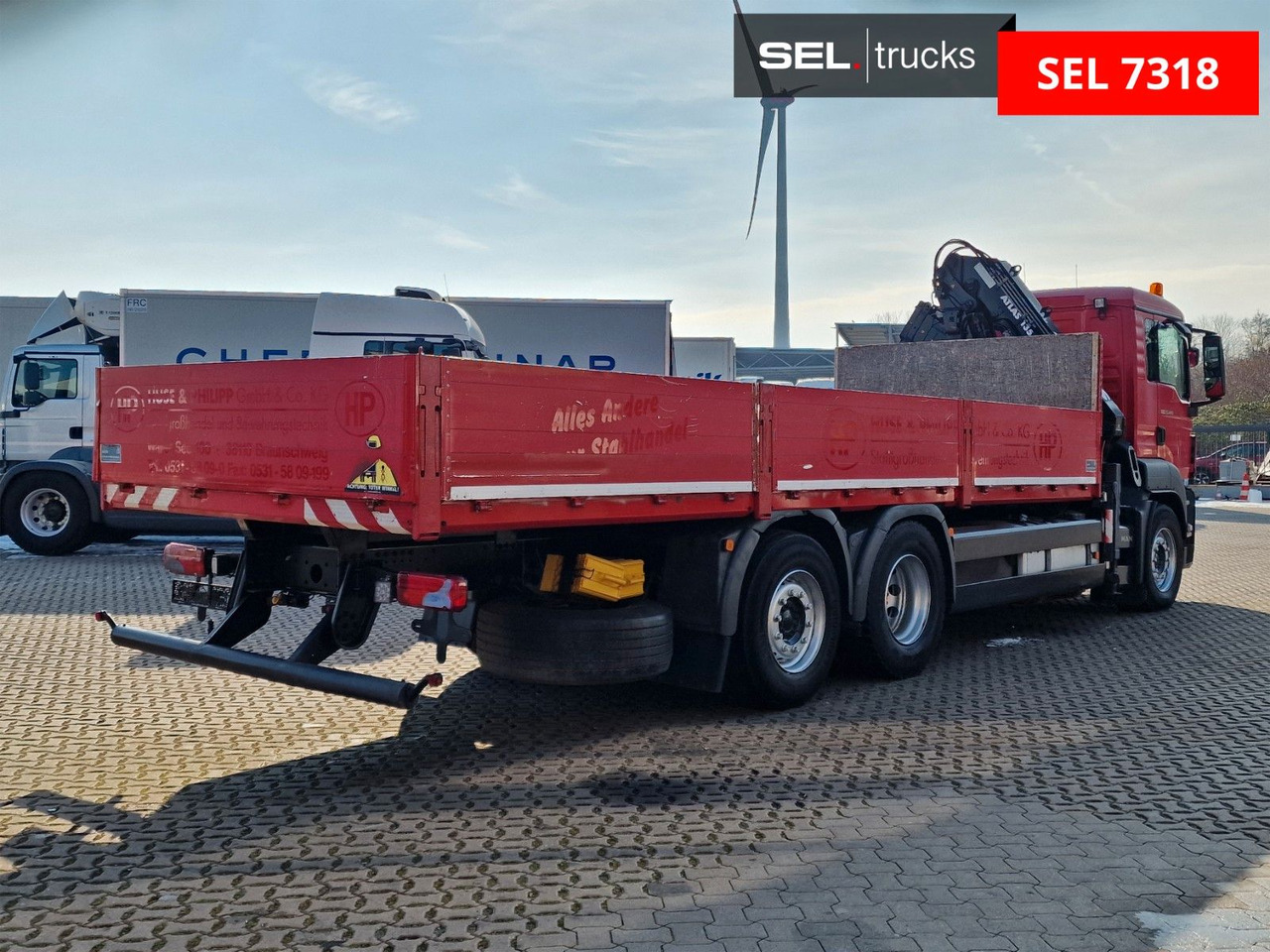 MAN TGS 26.440 6x2-2 BL/Fernbedien. /Lenkachse/Atlas - Truk derek: gambar 5 MAN TGS 26.440 6x2-2 BL/Fernbedien. /Lenkachse/Atlas - Truk derek: gambar 5