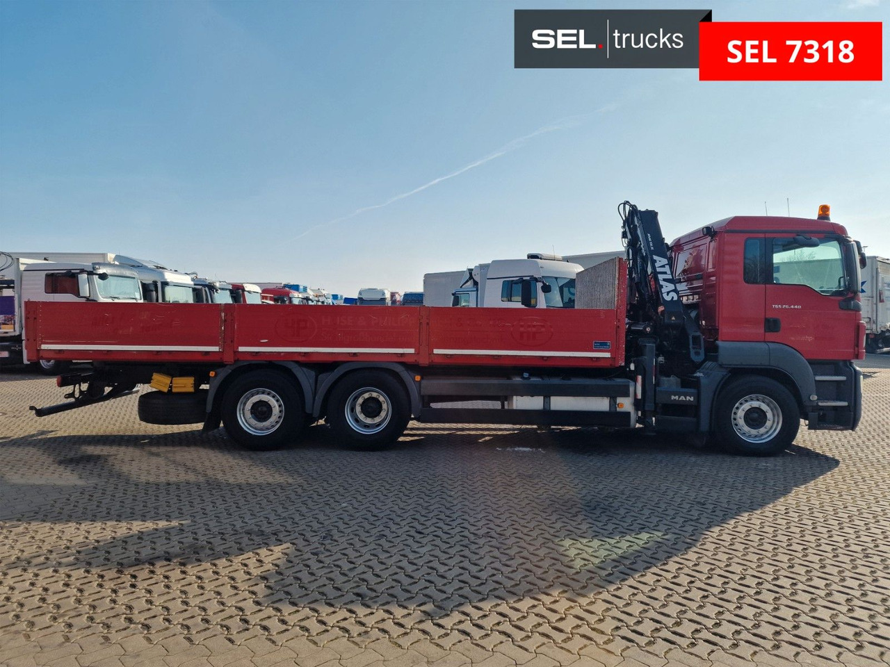 MAN TGS 26.440 6x2-2 BL/Fernbedien. /Lenkachse/Atlas - Truk derek: gambar 4 MAN TGS 26.440 6x2-2 BL/Fernbedien. /Lenkachse/Atlas - Truk derek: gambar 4