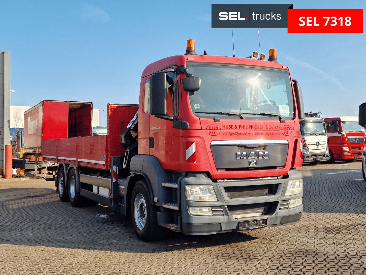 MAN TGS 26.440 6x2-2 BL/Fernbedien. /Lenkachse/Atlas - Truk derek: gambar 3 MAN TGS 26.440 6x2-2 BL/Fernbedien. /Lenkachse/Atlas - Truk derek: gambar 3