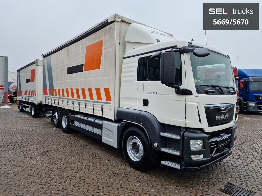 MAN TGS 26.440/Lenkachse/Staplerhaltrng./ KOMPLETT!! - Truk dengan terpal samping: gambar 4 MAN TGS 26.440/Lenkachse/Staplerhaltrng./ KOMPLETT!! - Truk dengan terpal samping: gambar 4