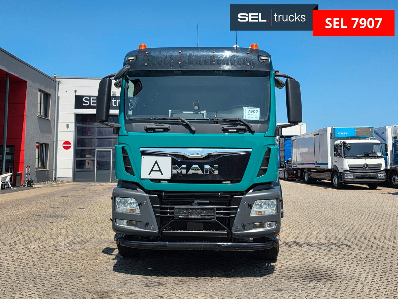MAN TGS 28.480 6X4H-4 BL /HIAB /Fernbed. / Lenkachse - Truk jungkit, Truk derek: gambar 4 MAN TGS 28.480 6X4H-4 BL /HIAB /Fernbed. / Lenkachse - Truk jungkit, Truk derek: gambar 4