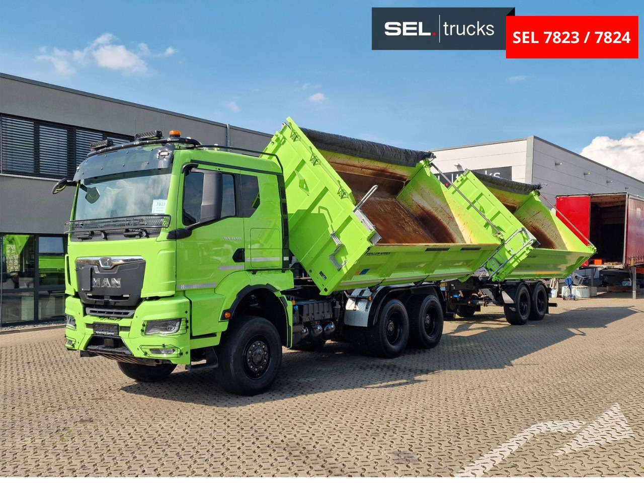 MAN TGS 33.510 6x6 BL CH /Dreiseitenkipper /6x6 / 6D - Truk jungkit: gambar 1 MAN TGS 33.510 6x6 BL CH /Dreiseitenkipper /6x6 / 6D - Truk jungkit: gambar 1
