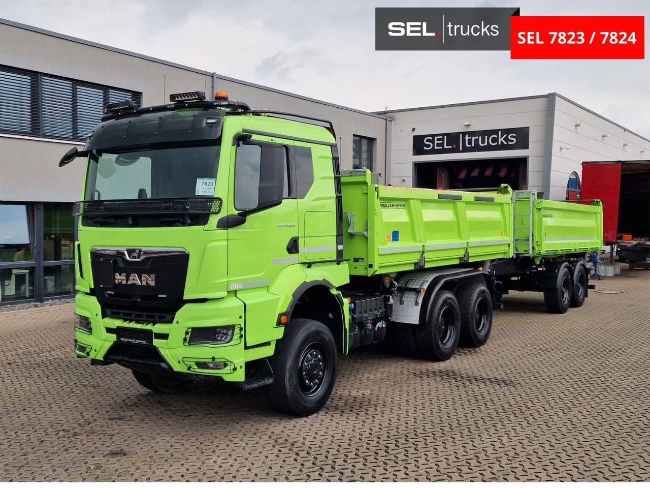 MAN TGS 33.510 6x6 BL CH /Dreiseitenkipper /6x6 / 6D - Truk jungkit: gambar 4 MAN TGS 33.510 6x6 BL CH /Dreiseitenkipper /6x6 / 6D - Truk jungkit: gambar 4