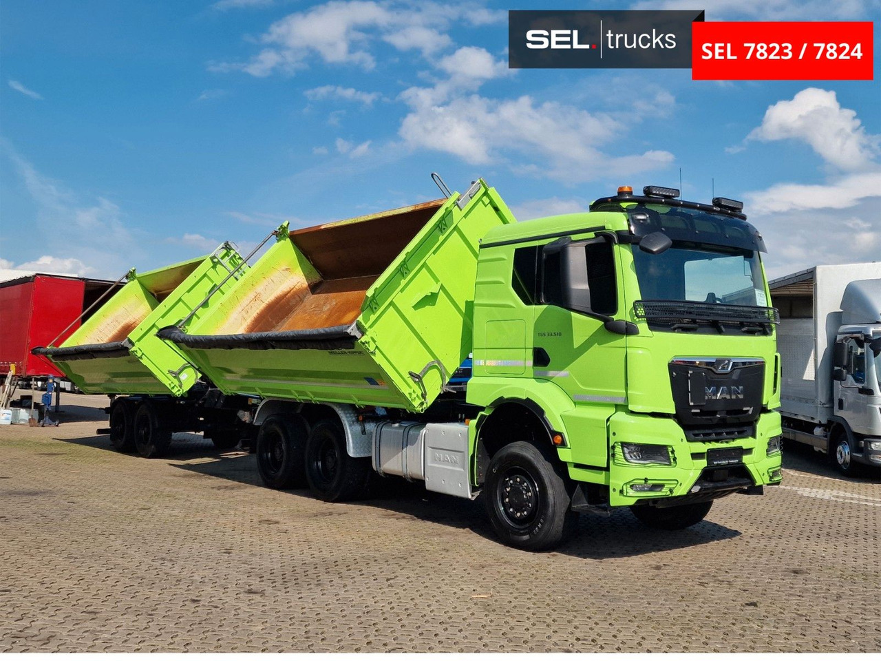 MAN TGS 33.510 6x6 BL CH /Dreiseitenkipper /6x6 / 6D - Truk jungkit: gambar 3 MAN TGS 33.510 6x6 BL CH /Dreiseitenkipper /6x6 / 6D - Truk jungkit: gambar 3