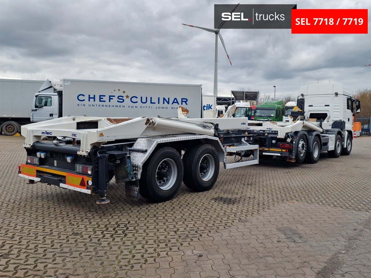 MAN TGS 35.500.8X2-6 BL / Silosteller / Lenkachse - Truk jungkit: gambar 5 MAN TGS 35.500.8X2-6 BL / Silosteller / Lenkachse - Truk jungkit: gambar 5
