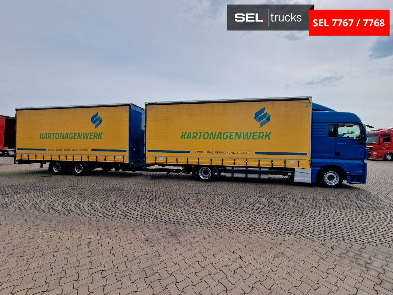 MAN TGX 18.440 4X2 LL-U /Intarder/Hubdach/Durchlade - Truk dengan terpal samping: gambar 4 MAN TGX 18.440 4X2 LL-U /Intarder/Hubdach/Durchlade - Truk dengan terpal samping: gambar 4