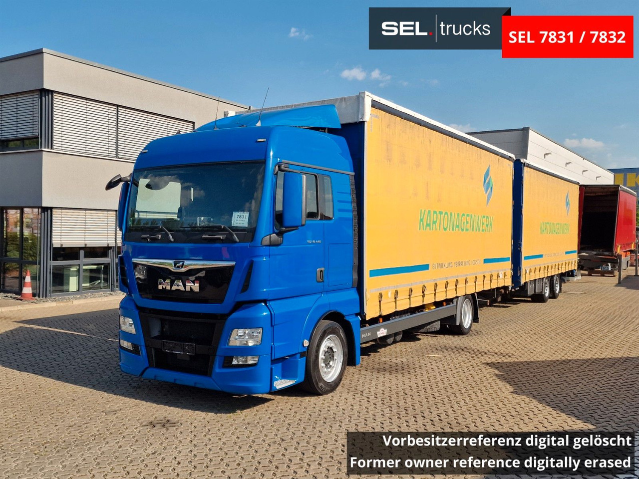 MAN TGX 18.440 4X2 LL-U / Intarder /Jumbo /Durchlade - Truk dengan terpal samping: gambar 1 MAN TGX 18.440 4X2 LL-U / Intarder /Jumbo /Durchlade - Truk dengan terpal samping: gambar 1