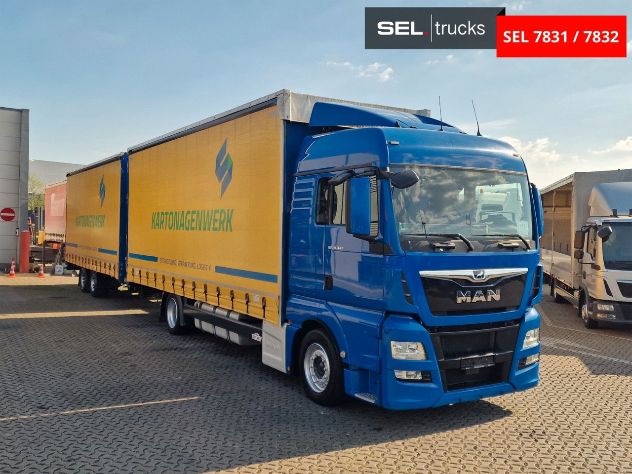MAN TGX 18.440 4X2 LL-U / Intarder /Jumbo /Durchlade - Truk dengan terpal samping: gambar 3 MAN TGX 18.440 4X2 LL-U / Intarder /Jumbo /Durchlade - Truk dengan terpal samping: gambar 3