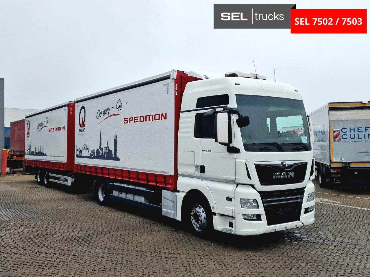 MAN TGX 18.470 4X2 LL/Intarder/Aluklap./Durchlade/6D - Truk dengan terpal samping: gambar 3 MAN TGX 18.470 4X2 LL/Intarder/Aluklap./Durchlade/6D - Truk dengan terpal samping: gambar 3
