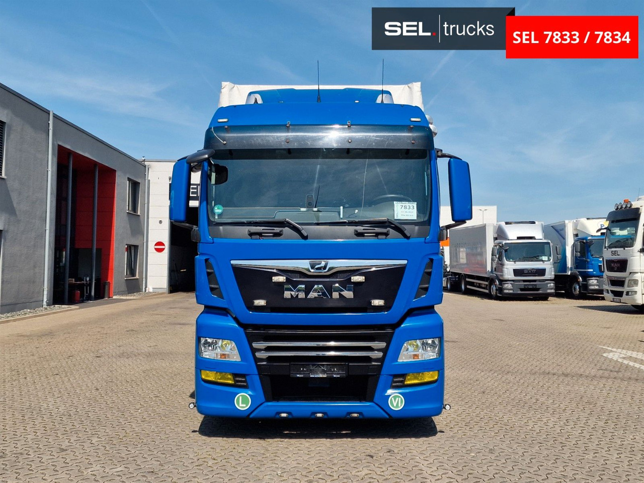 MAN TGX 18.500 4X2 LL-U / Intarder/Durchlade/Hubdach - Truk dengan terpal samping: gambar 2 MAN TGX 18.500 4X2 LL-U / Intarder/Durchlade/Hubdach - Truk dengan terpal samping: gambar 2