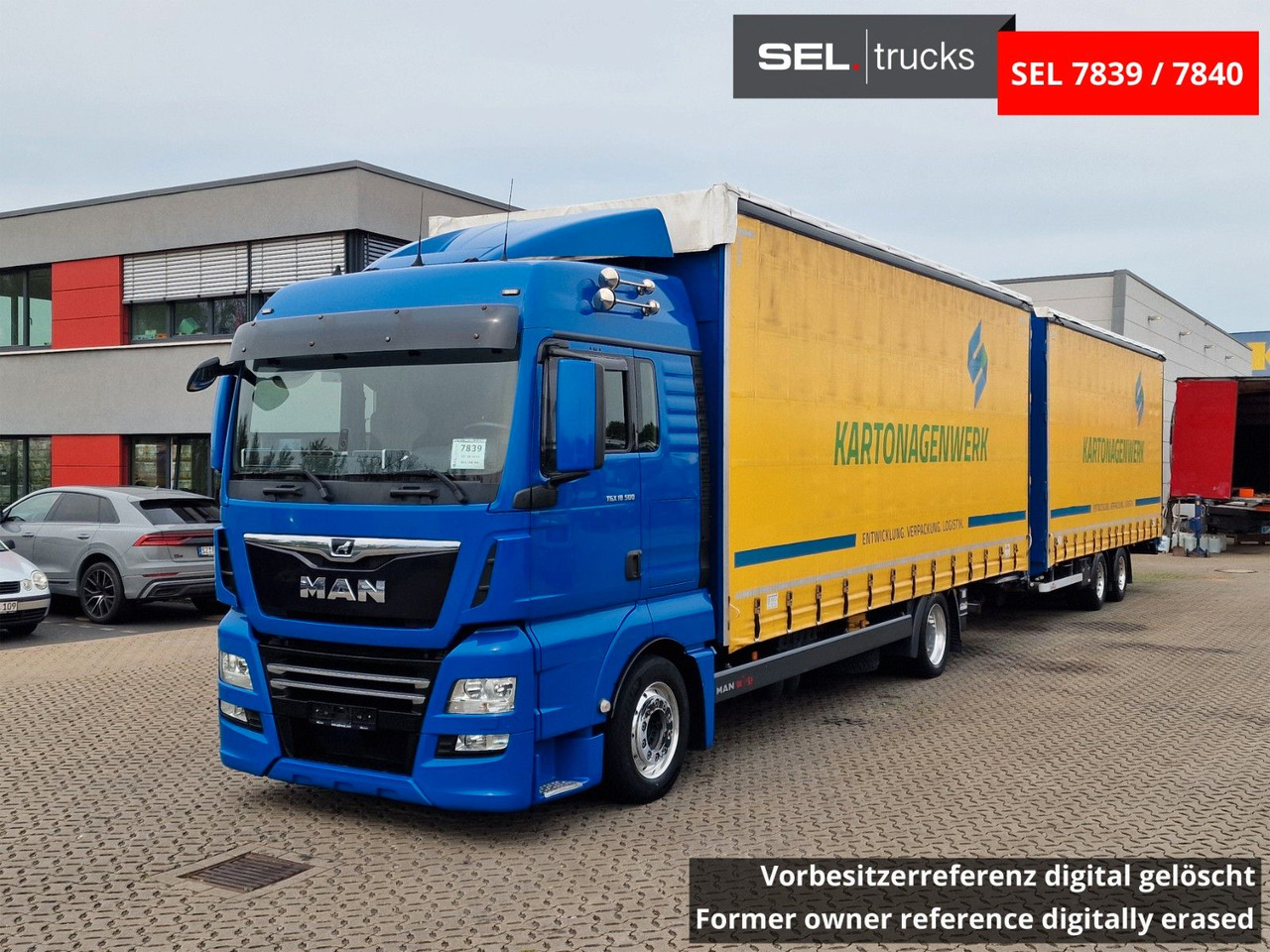 MAN TGX 18.500 4x2 LL-U /Intarder/Druchlade/Hubdach - Truk dengan terpal samping: gambar 1 MAN TGX 18.500 4x2 LL-U /Intarder/Druchlade/Hubdach - Truk dengan terpal samping: gambar 1