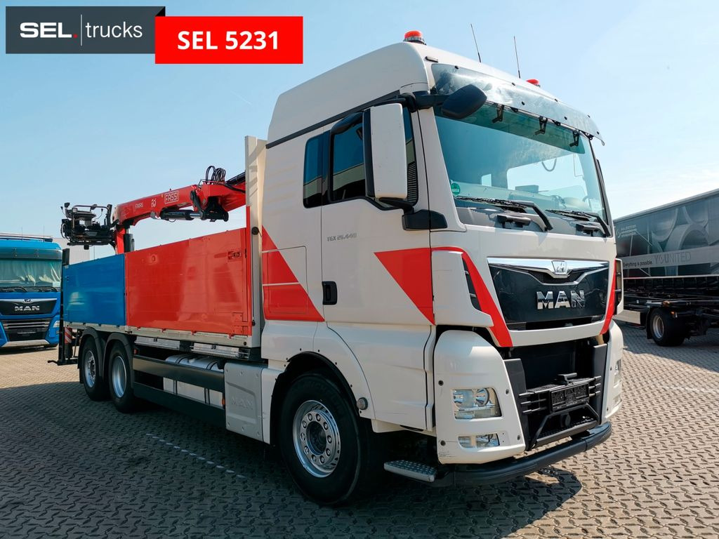 MAN TGX 26.440 6X2-4 BL /Fassi /Lenkachse /Intarder MAN TGX 26.440 6X2-4 BL /Fassi /Lenkachse /Intarder - Truk derek: gambar 3 MAN TGX 26.440 6X2-4 BL /Fassi /Lenkachse /Intarder MAN TGX 26.440 6X2-4 BL /Fassi /Lenkachse /Intarder - Truk derek: gambar 3
