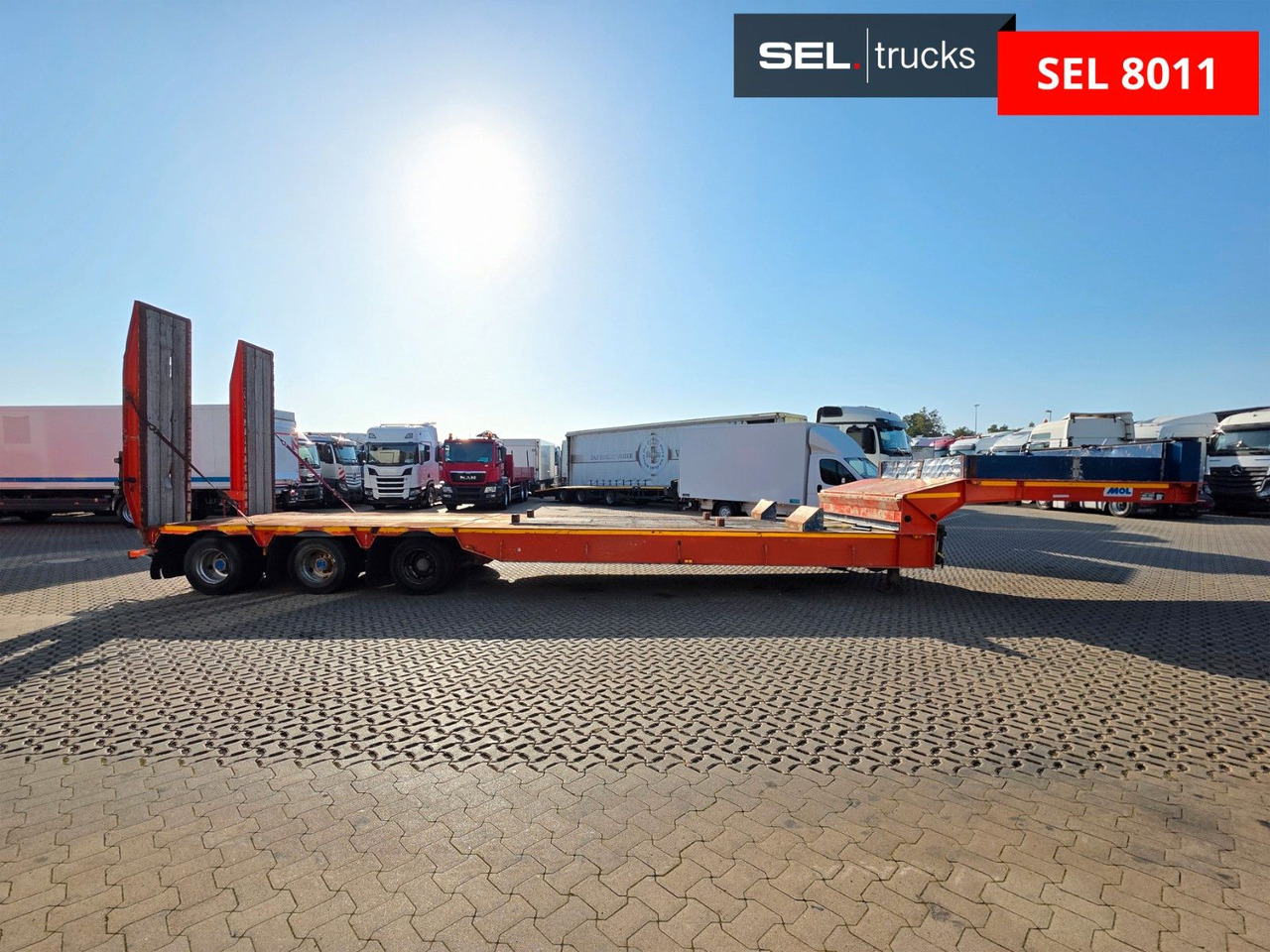 MOL / Lenkachse - Semi-trailer low bed: gambar 4 MOL / Lenkachse - Semi-trailer low bed: gambar 4