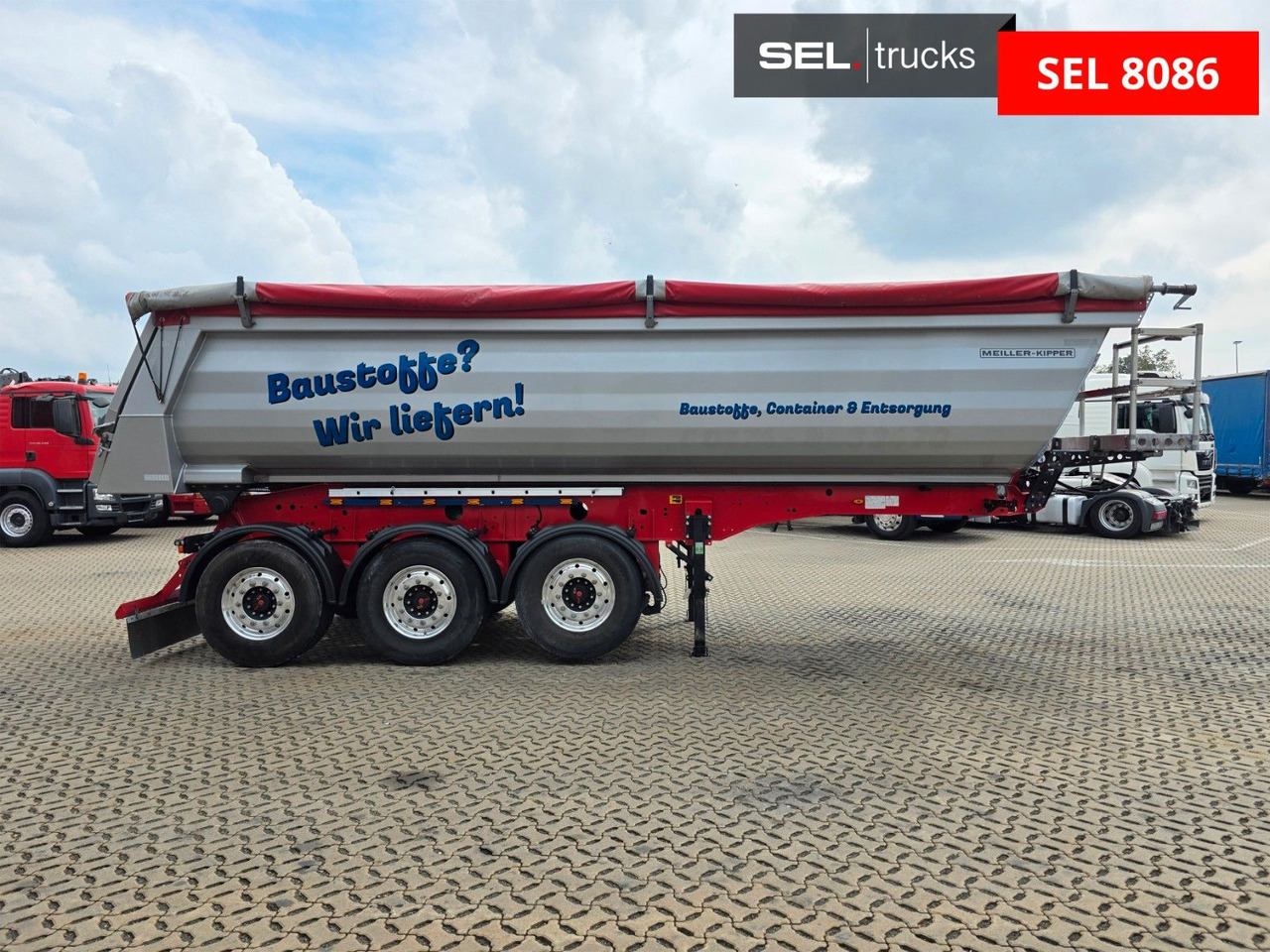 Meiller KISA3 / Alu-Felgen / Liftachse - Semi-trailer jungkit: gambar 5 Meiller KISA3 / Alu-Felgen / Liftachse - Semi-trailer jungkit: gambar 5