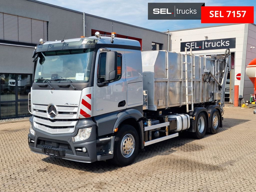 Mercedes-Benz Actros 2545 / Tierkadaver / mit Waage Mercedes-Benz Actros 2545 /für Tierkadaver / mit Waage - Truk jungkit: gambar 1 Mercedes-Benz Actros 2545 / Tierkadaver / mit Waage Mercedes-Benz Actros 2545 /für Tierkadaver / mit Waage - Truk jungkit: gambar 1