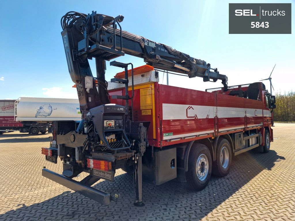 Mercedes-Benz Actros 2546 / HIAB 166K / ADC 4,1t / Lenkachse Mercedes-Benz Actros 2546 / HIAB 166K / ADC 4,1t / Lenkachse - Truk derek, Truk flatbed: gambar 5 Mercedes-Benz Actros 2546 / HIAB 166K / ADC 4,1t / Lenkachse Mercedes-Benz Actros 2546 / HIAB 166K / ADC 4,1t / Lenkachse - Truk derek, Truk flatbed: gambar 5