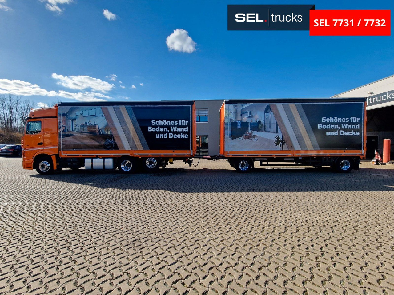 Truk dengan terpal samping Mercedes-Benz Actros 2548 / Retarder / Aluklappen / 6E: gambar 8 Truk dengan terpal samping Mercedes-Benz Actros 2548 / Retarder / Aluklappen / 6E: gambar 8