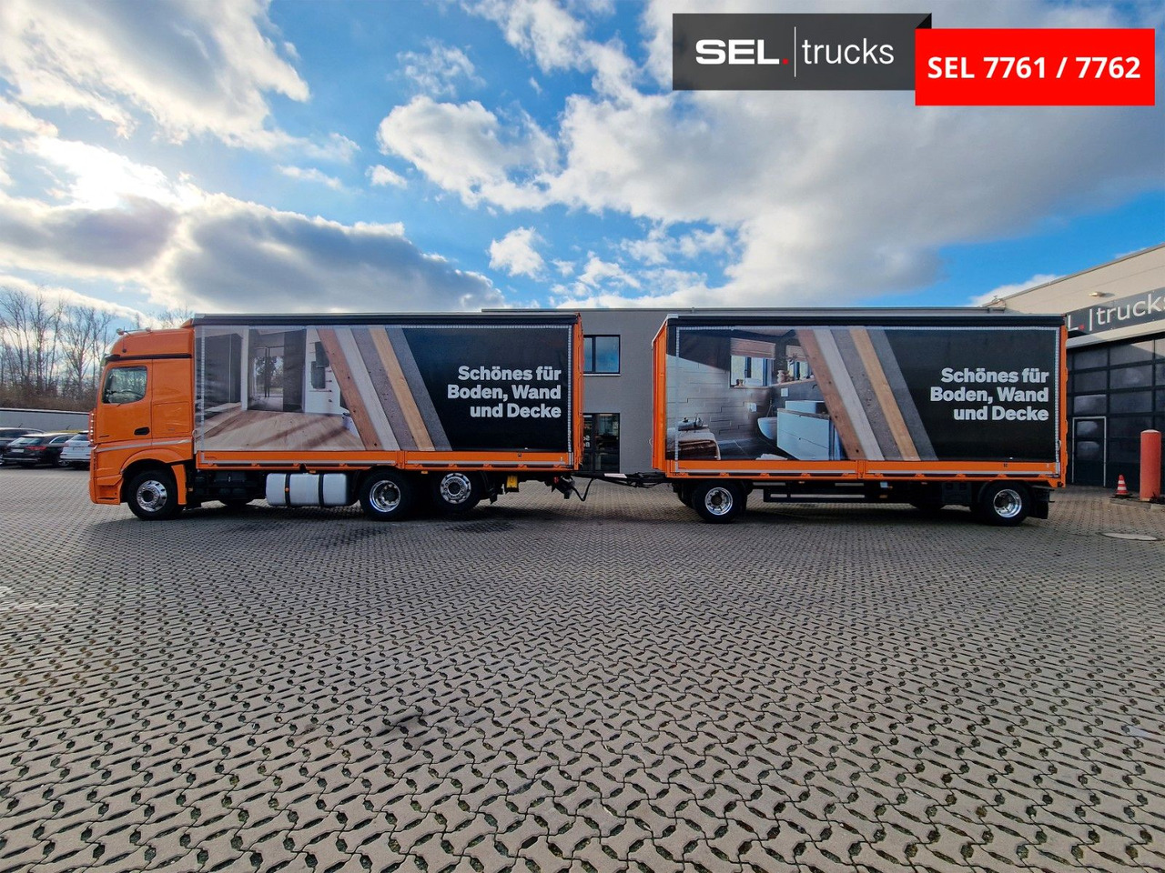 Truk dengan terpal samping Mercedes-Benz Actros 2548 / Retarder / Euro 6E / Aluklappen: gambar 8