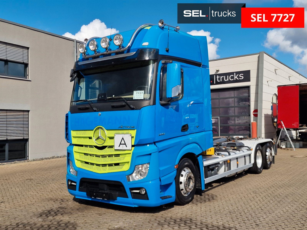 Mercedes-Benz Actros 2551 / Retarder / Standklima / Xenon - Hook lift: gambar 1 Mercedes-Benz Actros 2551 / Retarder / Standklima / Xenon - Hook lift: gambar 1