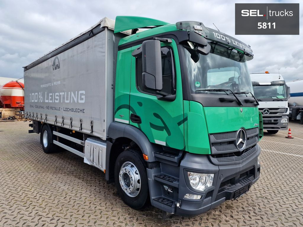 Mercedes-Benz Antos 1830L 4X2 Mercedes-Benz Antos 1830L 4X2 / ideal für Stahltransporte - Truk dengan terpal samping: gambar 4 Mercedes-Benz Antos 1830L 4X2 Mercedes-Benz Antos 1830L 4X2 / ideal für Stahltransporte - Truk dengan terpal samping: gambar 4