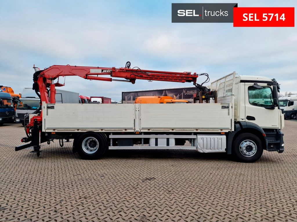 Mercedes-Benz Antos 1832 / MKG Kran Mercedes-Benz Antos 1832 / MKG Kran - Truk flatbed, Truk derek: gambar 5 Mercedes-Benz Antos 1832 / MKG Kran Mercedes-Benz Antos 1832 / MKG Kran - Truk flatbed, Truk derek: gambar 5