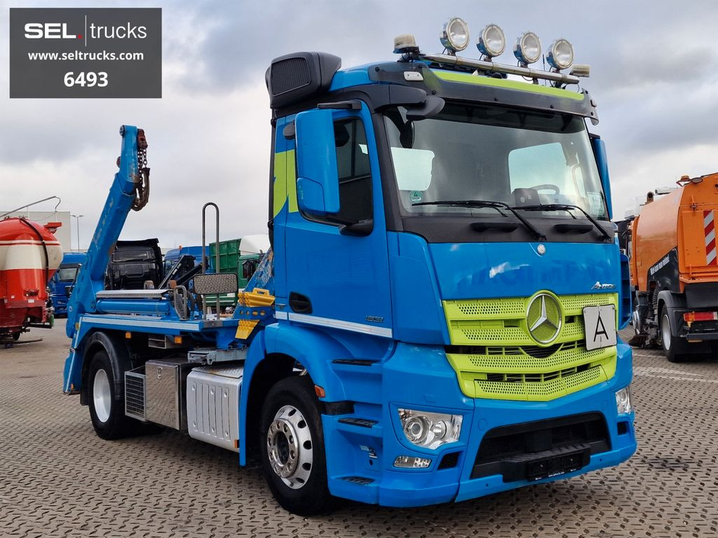 Mercedes-Benz Antos 1851 / Meiller Kipper / Standklima / Navi Mercedes-Benz Antos 1851 / Meiller Kipper / Standklima / Navi - Truk skip loader: gambar 3 Mercedes-Benz Antos 1851 / Meiller Kipper / Standklima / Navi Mercedes-Benz Antos 1851 / Meiller Kipper / Standklima / Navi - Truk skip loader: gambar 3