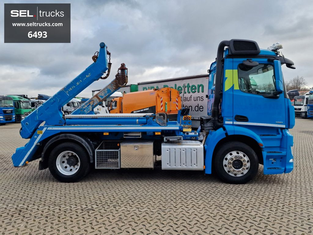 Mercedes-Benz Antos 1851 / Meiller Kipper / Standklima / Navi Mercedes-Benz Antos 1851 / Meiller Kipper / Standklima / Navi - Truk skip loader: gambar 4 Mercedes-Benz Antos 1851 / Meiller Kipper / Standklima / Navi Mercedes-Benz Antos 1851 / Meiller Kipper / Standklima / Navi - Truk skip loader: gambar 4