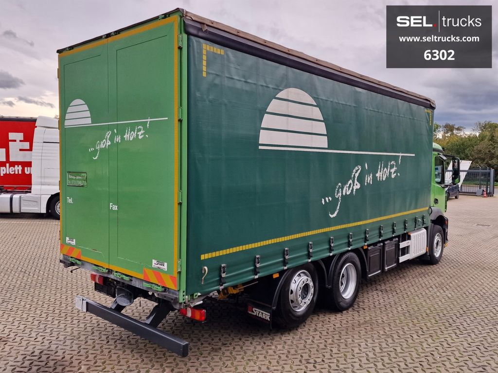 Mercedes-Benz Antos 2536 L / LENKACHSE / STERZANTE - Truk dengan terpal samping: gambar 5 Mercedes-Benz Antos 2536 L / LENKACHSE / STERZANTE - Truk dengan terpal samping: gambar 5