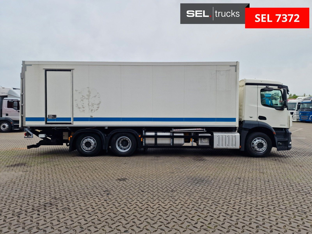 Mercedes-Benz Antos 2540 / Ladebordwand / Lenkachse /Liftachse - Truk box: gambar 5 Mercedes-Benz Antos 2540 / Ladebordwand / Lenkachse /Liftachse - Truk box: gambar 5