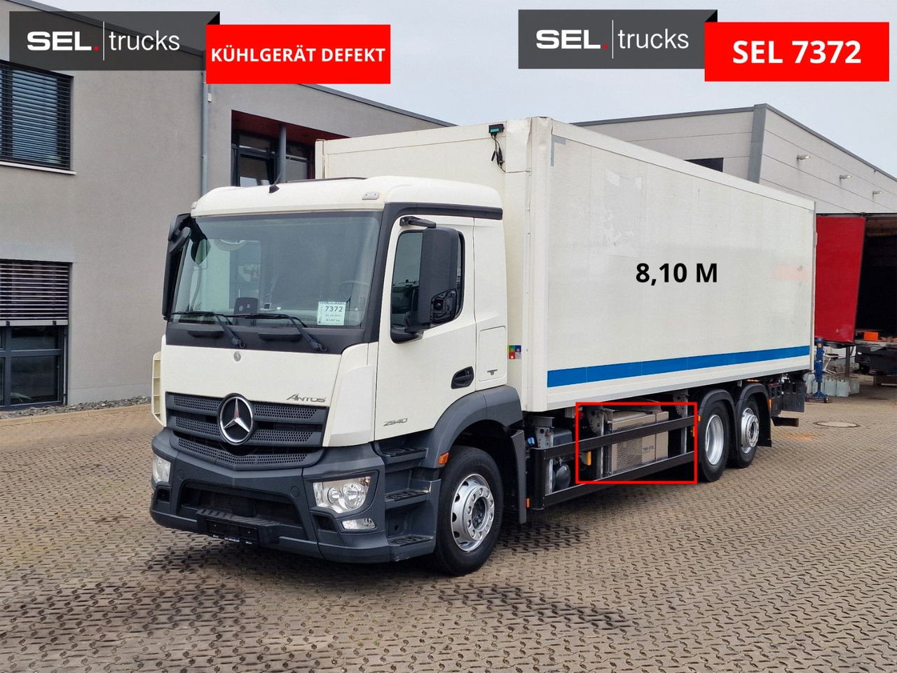 Mercedes-Benz Antos 2540 / Ladebordwand / Lenkachse /Liftachse - Truk box: gambar 2 Mercedes-Benz Antos 2540 / Ladebordwand / Lenkachse /Liftachse - Truk box: gambar 2