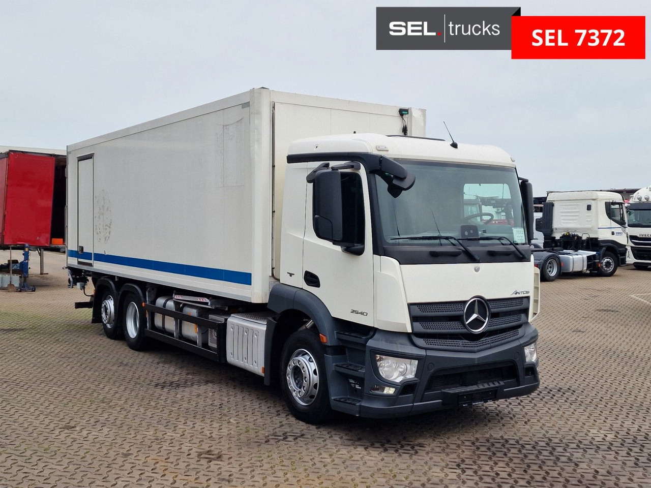 Mercedes-Benz Antos 2540 / Ladebordwand / Lenkachse /Liftachse - Truk box: gambar 4 Mercedes-Benz Antos 2540 / Ladebordwand / Lenkachse /Liftachse - Truk box: gambar 4