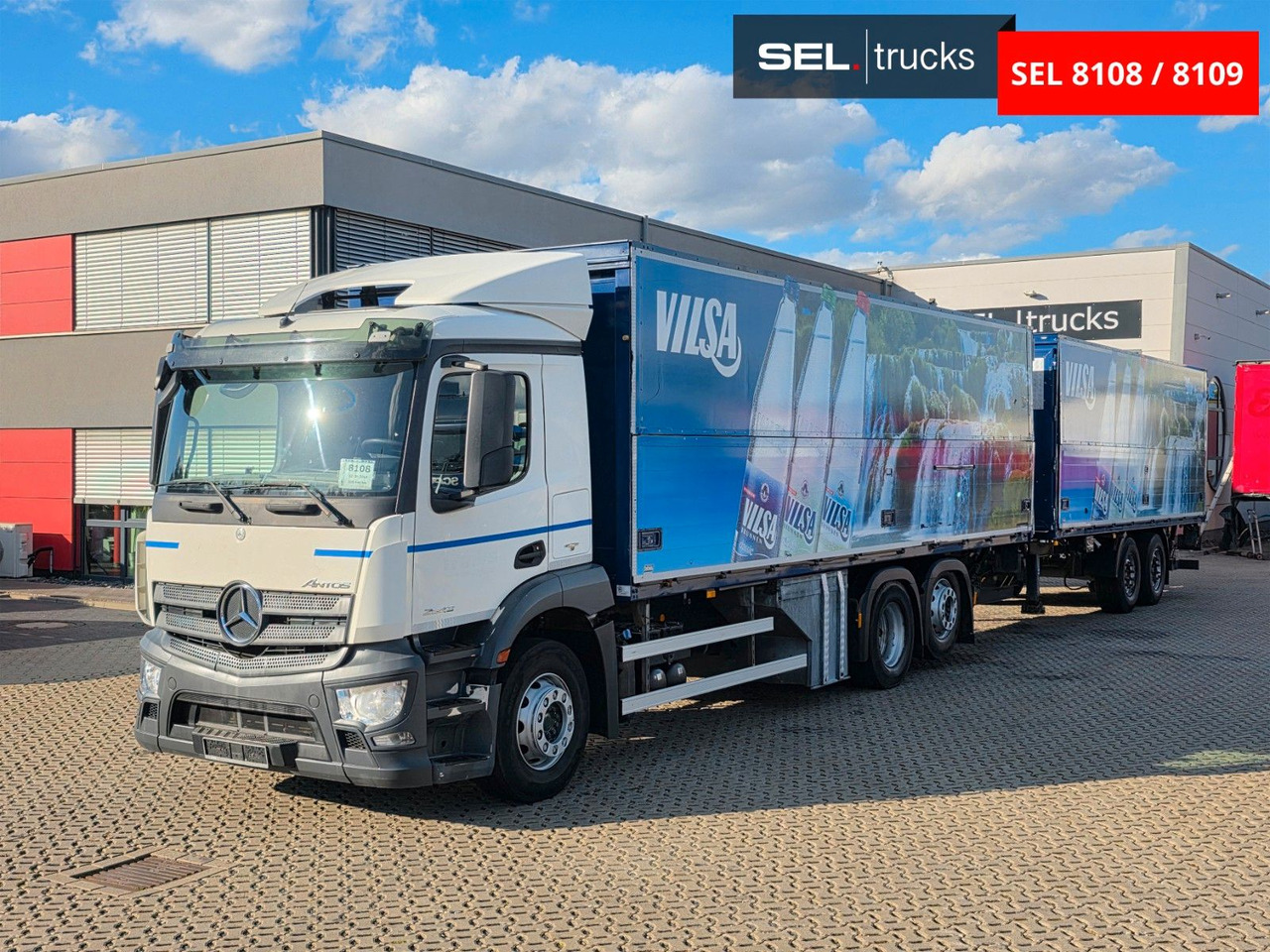 Mercedes-Benz Antos 2543 / Ldbw / Lenkachse / Liftachse - Truk minuman: gambar 1 Mercedes-Benz Antos 2543 / Ldbw / Lenkachse / Liftachse - Truk minuman: gambar 1