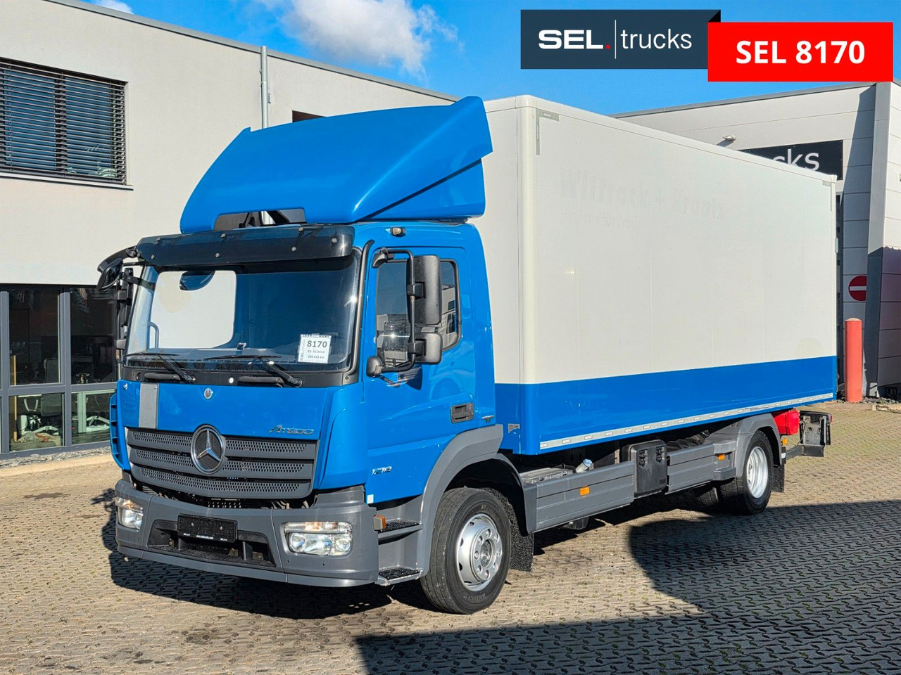 Mercedes-Benz Atego 1218 / Ladebordwand - Truk box: gambar 1 Mercedes-Benz Atego 1218 / Ladebordwand - Truk box: gambar 1